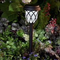 6-Pack Waterproof Solar Garden Lights Outdoor Pathway Decorative Lights White