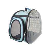 Pet Carrier Package Transparent Bags for Cats and Puppies S-Blue