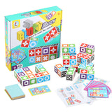 3D Graphics Matching Game Desktop Puzzle Building Blocks Toys Parent-child Interaction Toy