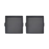 Set of 2Pcs Silicone Baking Pan Dividers Grey