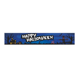 Happy Halloween Banner Decor Background Ornament Party Prop Navy