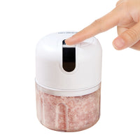 Electric Mini Garlic Chopper Wireless Portable Mini Food Processor Mincer Blender Mixer