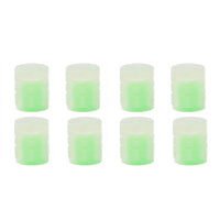 8pcs Set Glow in The Dark Tire Valve Cap Car Wheel Hub Tyre Rim Stem Covers