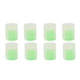 8pcs Set Glow in The Dark Tire Valve Cap Car Wheel Hub Tyre Rim Stem Covers