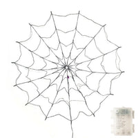 Halloween Spider Web Led Light Garden Yard Decor