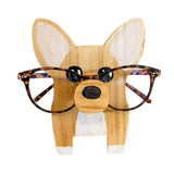 Eyeglasses Holder Eyes Glasses Display Stand Animal Wooden Eyeglasses Holder Home Decor-Style 2