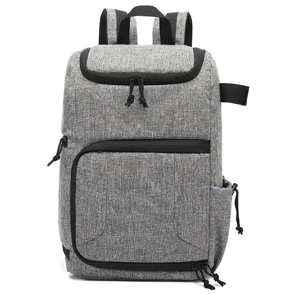 DSLR Camera Backpack for Photography and Laptop Travel Use -Grey