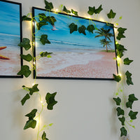 5 Meter 50LED Artificial Ivy Leaves Light Battery-powered String Light Style 3