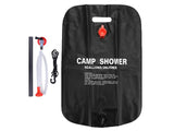 20L Camp Shower Bag Portable Solar Shower Bag Outdoor Shower Bag