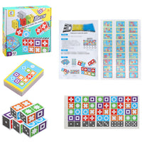 3D Graphics Matching Game Desktop Puzzle Building Blocks Toys Parent-child Interaction Toy