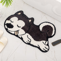 40 x 60cm Cute Cartoon Carpet Dog Shape