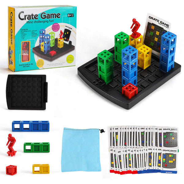 Jumping Box Game Chess and Card Toy Parent-Child Interactive Board Game Early Education Toys