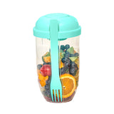 1000ml Modern Simple Fresh Salad Cup Green