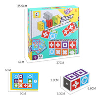 3D Graphics Matching Game Desktop Puzzle Building Blocks Toys Parent-child Interaction Toy