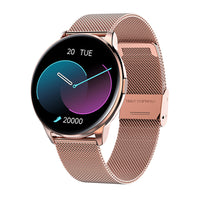 Smart Watch with Heart Rate Blood Oxygen Monitoring Tracker - Golden