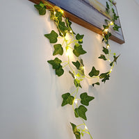 5 Meter 50LED Artificial Ivy Leaves Light Battery-powered String Light Style 3