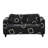 1 Seat Stretch Sofa Covers High Stretch Lounge Slipcover Protector Universal Couch Cover-Style 2