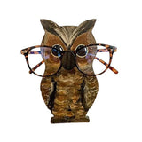 Eyeglasses Holder Eyes Glasses Display Stand Animal Wooden Eyeglasses Holder Home Decor-Style 4