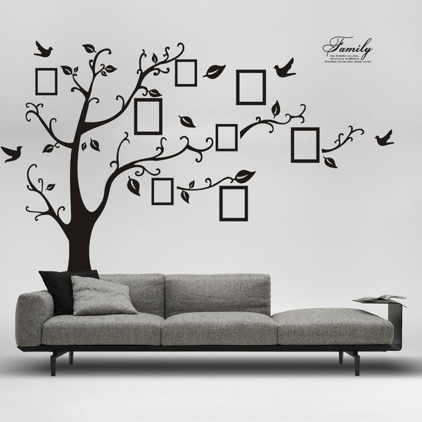 Family Tree Wall Sticker Family Photo Frame Tree Decal