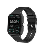 Smart Watch Sports Fitness Tracker Blood Pressure Oxygen Measurement-Black