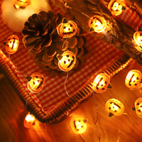 Halloween Pumpkin String Lights Party Decor