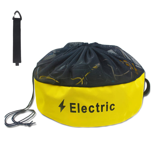 RV Hose Storage Bag Camper Accessories Bag with Storage Strap-Yellow