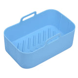 Rectangle Air Fryer Silicone Pot for Ninja DZ201 Blue