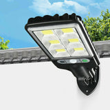 LED Solar Wall Light Motion Sensor Security Wall Yard Street Outdoor Lamp