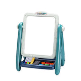 Kid Double Sided Art Easel Magnetic Drawing Board Set