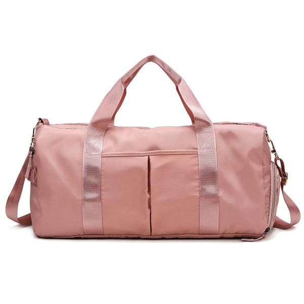 Minimalist Large Capacity Duffel Bag Travel Bag-Pink