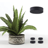 20 Pcs Rubber Mat Flower Pot Pad Invisible Pot Feet Risers