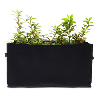 Plant Grow Bag with Handles Rectangle Non-woven Fabric Raised Garden Bed for Vegetable Potato Onion