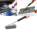 Grill Brush and Scraper Durable BBQ Cleaner Stainless Steel Wire Grill Brush Handheld Barbecue Cleaning Brush