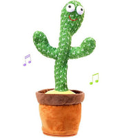 Dancing Cactus Plush Toy Singing and Dancing Funny Kids Baby Toy