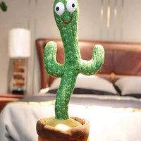 Dancing Cactus Plush Toy Singing and Dancing Funny Kids Baby Toy