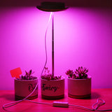 LED Plant Grow Light Full Spectrum Indoor Halo Grow Lamp Height Adjustable