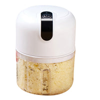 Electric Mini Garlic Chopper Wireless Portable Mini Food Processor Mincer Blender Mixer