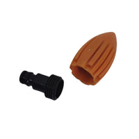 Gutter Cleaning Tool Roofing Guard Cleaner Drain Pipe Cleaning Nozzle 2 Pack