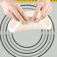 2Pcs Silicone Baking Mat Baking Liner for Macaroons Pizza Cake and Bread Making