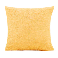 2Pcs Pillow Covers Cushion Protectors Decorative Pillow Cases Yellow