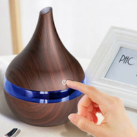 Portable 300ml Humidifier USB Ultrasonic Humidifier with Seven-Colour LED