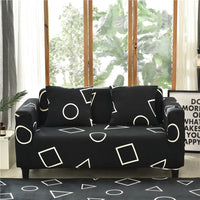 3 Seat Stretch Sofa Covers High Stretch Lounge Slipcover Protector Universal Couch Cover-Style 2