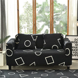 1 Seat Stretch Sofa Covers High Stretch Lounge Slipcover Protector Universal Couch Cover-Style 2