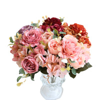 Artificial Peonies Flower Roses Flowers Silk Flowers Bouquet Decor