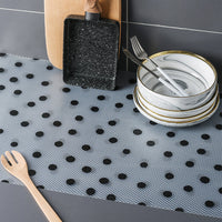 Waterproof Non-Slip Shelf Liner for Kitchen Cabinets Non-Adhesive Refrigerator Drawer Liner-Style 2