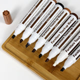 17Pcs Wooden Furniture Repair Pen with Sharpener Kit