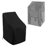 FancyGrab Waterproof Stacking Chair Cover Outdoor Garden Dustproof Patio Furniture Chairs