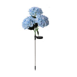 Hydrangea Flower LED Solar Light Garden Lighting Blue