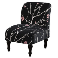 Removable Armless Stretch Accent Chair Cover Thriving Style