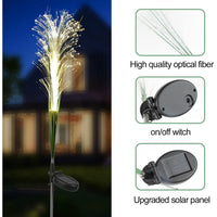 Reed Solar Lights Outdoor LED Waterproof Garden Stake Light